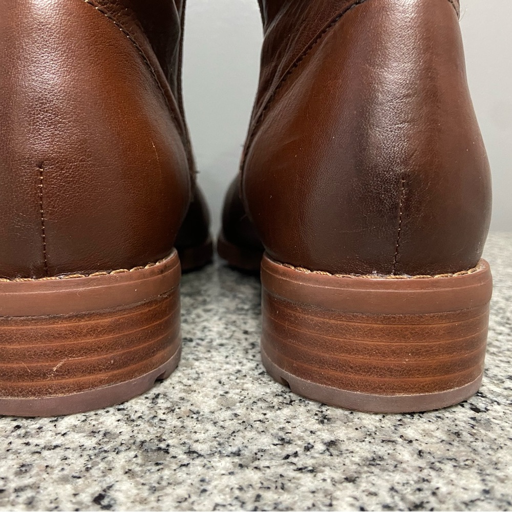 SOFFT Somers/Somers II Womens Brown Leather Ankle Boots 8.5 Buckle Straps Zipper - Picture 10 of 17